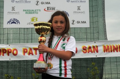 Alessandra Caroccia Campionessa Italiana Piccoli Azzurri